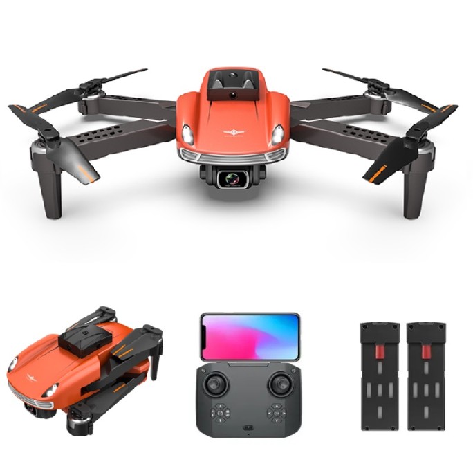 AERIUM KF 4K Dual Camera drone oranje - 2 batterijen AERIUM KF 4K Dual Camera drone oranje - 2 batterijen