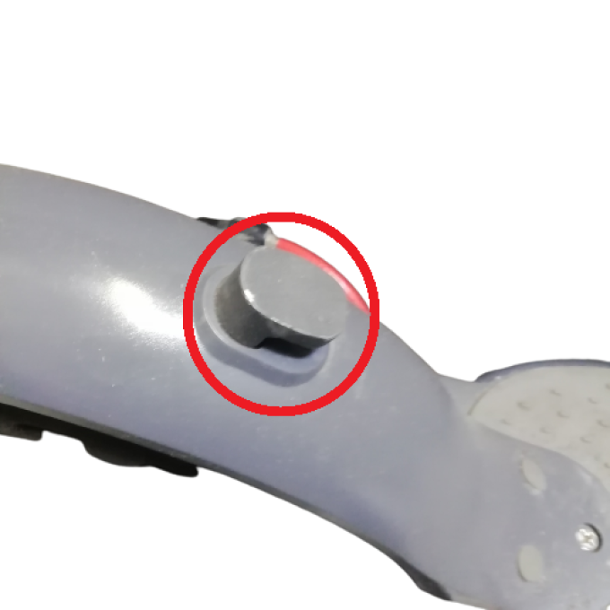 Vervangings splitpen voor achterspatbord AERIUM AOVO PRO / T350 / S350 Vervangings splitpen voor achterspatbord AERIUM AOVO PRO / T350 / S350